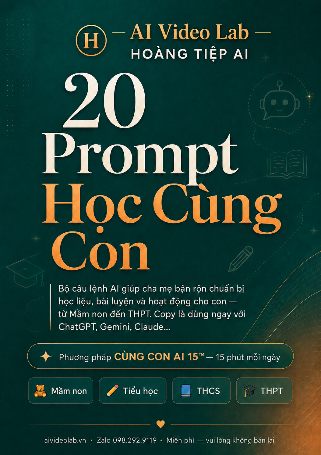 Bộ Prompt Học Cùng Con